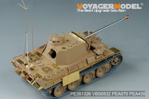 画像5: VoyagerModel [PE351326]1/35 WWII ドイツ パンサー戦車G型 アップグレードセット(タコム35001/2120/2121用) (5)
