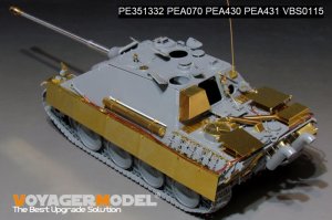 画像12: VoyagerModel [PE351332]1/35 WWII ドイツ ヤークトパンサーG2型 ベーシックアップグレードセット(タコム2118/35002用) (12)