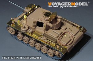画像5: VoyagerModel [PE351334]1/35 WWII ドイツ III号戦車L型 ベーシックアップグレードセット2.0(タミヤ35215用) (5)