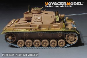 画像15: VoyagerModel [PE351334]1/35 WWII ドイツ III号戦車L型 ベーシックアップグレードセット2.0(タミヤ35215用) (15)