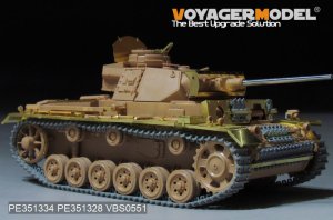 画像17: VoyagerModel [PE351334]1/35 WWII ドイツ III号戦車L型 ベーシックアップグレードセット2.0(タミヤ35215用) (17)