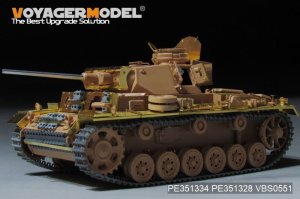 画像18: VoyagerModel [PE351334]1/35 WWII ドイツ III号戦車L型 ベーシックアップグレードセット2.0(タミヤ35215用) (18)