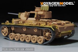 画像19: VoyagerModel [PE351334]1/35 WWII ドイツ III号戦車L型 ベーシックアップグレードセット2.0(タミヤ35215用) (19)
