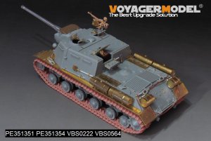 画像5: VoyagerModel[PE351351]1/35 WWII 露/ソ JSU-122重自走砲 ベーシックセット 金属砲身付(ドラゴン6013/6787/9112用) (5)