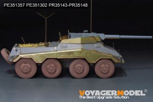画像11: VoyagerModel [PE351357]1/35 WWII ドイツ Sd.Kfz.234/4 7.5cm L/48砲搭載型 ベーシックアップグレードセット(ドラゴン6814用) (11)