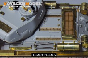 画像6: VoyagerModel[PE351376B]1/35 WWII 露/ソ T-34/85 Mod.1944 ベーシックアップグレードセット 金属砲身付(ドラゴン6066/6203/6319/3318用) (6)