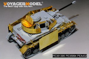 画像12: VoyagerModel[PE351395A]1/35 WWII ドイツ IV号戦車G型 アップグレードセット シュルツェン付(ドラゴン6894/9020用) (12)