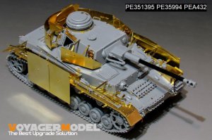 画像11: VoyagerModel[PE351395B]1/35 WWII ドイツ IV号戦車G型 アップグレードセットB シュルツェン/ダメージ転輪付(ドラゴン6894/9020用) (11)