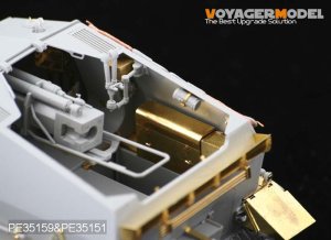 画像2: VoyagerModel [PE35159]WWII独 IV号自走砲ディッカーマックス エッチングセット(DML6357用) (2)