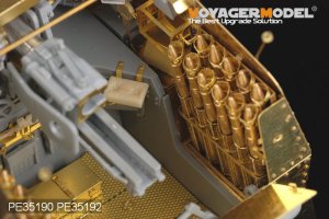 画像2: VoyagerModel [PE35192]WWII独 マーダーIIIM型 戦闘室床板&弾薬ラックセット(DML用) (2)
