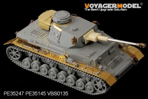 画像2: VoyagerModel [PE35247]WWII独 IV号戦車G型(LAH師団ハリコフ1943) エッチングセット(DML6363用) (2)