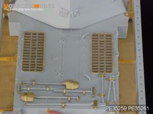 画像2: VoyagerModel [PE35261]WWII独 IVb自走榴弾砲「ホイッシュレッケ」 フェンダーセット(トラペ00373用) (2)