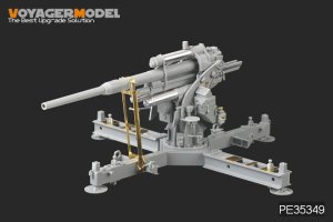 画像2: VoyagerModel [PE35349]WWII独 8.8cmFlaK37対空砲 簡易砲架付き エッチングセット(DML6523用) (2)