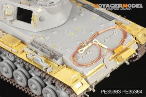 画像2: VoyagerModel [PE35363]WWII独 III号戦車E/F型 エッチングセット(DML用) (2)