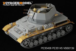 画像2: VoyagerModel [PE35408]WWII独 ヴィルベルヴィント対空戦車G型車体 エッチングセット(DML6342用) (2)