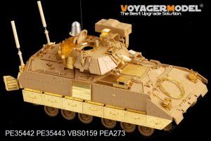 画像2: VoyagerModel [PE35443]現用米 M2A2 歩兵戦闘車 砂漠の嵐作戦 サイドスカートセット(タミヤ35264用) (2)
