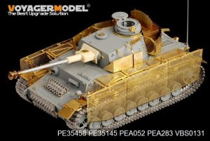 画像2: VoyagerModel [PE35458]WWII独 IV号戦車J型最後期型 エッチングセット(DML6575用) (2)