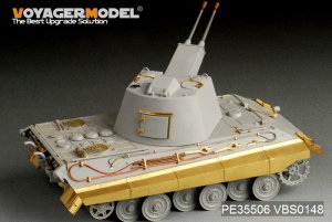 画像2: VoyagerModel [PE35506] 1/35 WWII独 E-50 対空戦車 エッチングセット(トラペ01537用) (2)