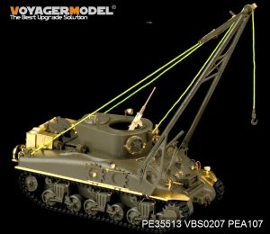 画像2: VoyagerModel [PE35513] 1/35 WWII米 M32B1戦車回収車 エッチングセット(アスカ35026用) (2)