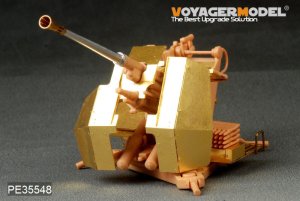 画像2: VoyagerModel [PE35548] 1/35 WWIIドイツ 3.7cm FlaK37対空機関砲エッチングセット(金属砲身付き）(ホビーボス用) (2)