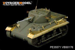 画像2: VoyagerModel [PE35571]WWII英 M22ローカスト(T9E1)空挺戦車英軍仕様 エッチングセット(ブロンコ35161用) (2)
