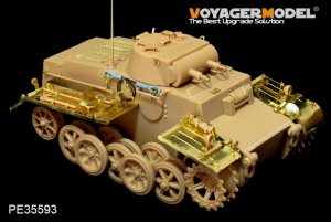 画像2: VoyagerModel [PE35593] 1/35 WWII独 I号戦車F型後期型 エッチングセット(ホビーボス83805用) (2)