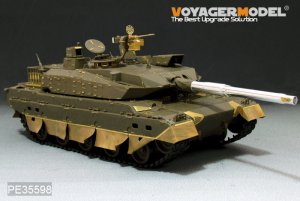 画像2: VoyagerModel [PE35598] 1/35 陸自 10式戦車 エッチングセット(金属砲身、機銃付き)(タミヤ35329用) (2)