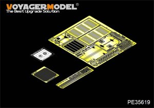 画像2: VoyagerModel [PE35619]1/35WWII ソビエト ChTZ S-65 トラクターキャブ付き エッチングセット(トラペ05539用) (2)