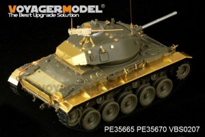 画像3: VoyagerModel [PE35665] 1/35 米 M24 チャーフィー(朝鮮戦争Ver.)エッチング基本セット(AFV35209用) (3)