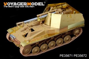 画像2: VoyagerModel [PE35671] 1/35 WWII独 ヴェスペ自走榴弾砲 エッチング基本セット(タミヤ35200用) (2)