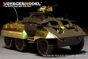 画像2: VoyagerModel [PE35678]1/35 WWII米 M20装甲車 エッチング基本セット(タミヤ35234用) (2)