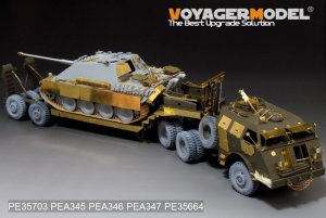 画像2: VoyagerModel [PE35703]1/35 WWII米 M25ドラゴンワゴン 戦車運搬車 エッチングセット (2)