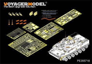 画像1: VoyagerModel [PE35718] 1/35 現用韓国 BMP-3 歩兵戦闘車 エッチングセット(トラペ01533用) (1)