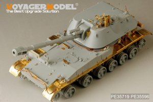画像2: VoyagerModel [PE35719] 現用露 2S3アカーツィヤ 自走榴弾砲後期型 エッチング基本セット(トラペ05567用) (2)