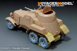 画像3: VoyagerModel [PE35721] WWII露 BA-10装甲車 エッチング基本セット(ホビーボス83840用) (3)