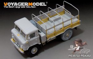 画像2: VoyagerModel [PE35722] 現用露 GAZ-66 カーゴトラック エッチング基本セット(トラペ01016用) (2)