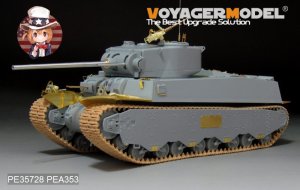 画像3: VoyagerModel [PE35728] 1/35　WWII米 M6重戦車 エッチングセット(DML6789用) (3)