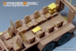 画像19: VoyagerModel [PE35754]現用米 クーガー 6×6 MRAP エッチングセット(モンモデル SS-005用) (19)
