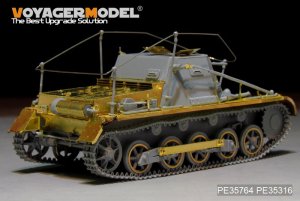 画像5: VoyagerModel [PE35764] 1/35 WWII独 I号指揮戦車 エッチング基本セット(DML6218/6587用) (5)