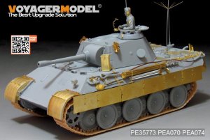 画像2: VoyagerModel [PE35773]1/35 WWII独 パンターD型 砲兵観測戦車 エッチング基本セット(DML6419/6813用) (2)