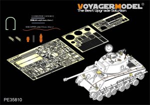 画像4: VoyagerModel [PE35810]WWII米 M4A3E8 シャーマン「イージーエイト」エッチング基本セット(タミヤ35346用) (4)