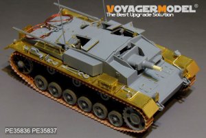 画像8: VoyagerModel [PE35836]1/35 WWII独 III号突撃砲 E型 エッチング基本セット(DML6688用) (8)