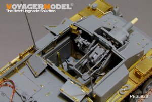画像2: VoyagerModel [PE35838]1/35 WWII独 III号突撃砲 E型 インテリア エッチングセット(DML6688用) (2)