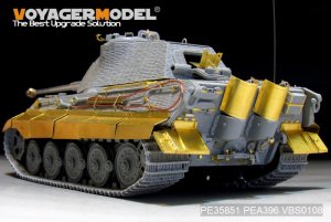 画像3: VoyagerModel [PE35851]1/35 WWII独 ティーガーII(ポルシェ砲塔)エッチングセット(タコム用) (3)