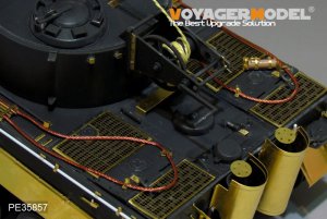 画像4: VoyagerModel [PE35857]1/35 WWII独 ティーガーI 戦車回収車 エッチング基本セット(ライフィールドRM-5008用) (4)