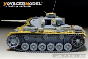 画像5: VoyagerModel [PE35862]1/35 WWII独 III号戦車L型 エッチング基本セット(DML6387用) (5)