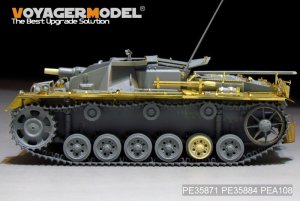 画像6: VoyagerModel [PE35871]1/35 WWII独 III号突撃砲C/D型 エッチング基本セット(DML6851用) (6)
