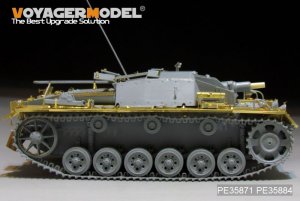 画像5: VoyagerModel [PE35871]1/35 WWII独 III号突撃砲C/D型 エッチング基本セット(DML6851用) (5)