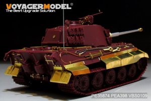 画像11: VoyagerModel [PE35874]1/35 WWII独 ティーガーII(ヘンシェル砲塔)エッチングセット(モンTS-031用) (11)