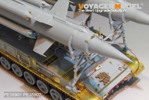 画像6: VoyagerModel [PE35901]1/35 現用露 2K11A 対空ミサイル クルーグ(ガネフ)エッチング基本セット(トラペ09523用) (6)
